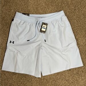 Under Armour Men's Sky Blue Athletic Shorts